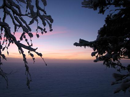 Farben bei Sonnenuntergang