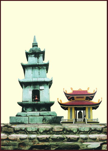 Patriarch-Reliquienturm, Truc Lam Yen Tu Zen-Kloster, Nordvietnam