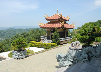 Tay Thien Zen-Kloster, Glocken-Pavillon, Nordvietnam