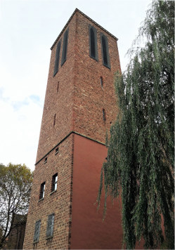 Meditationsraum Wege der Stille in Heidelberg (Außenansicht)